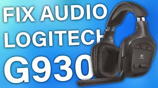 Fix Logitech G930 Keeps Disconnecting  Cutting Sound after Windows 10 Update [upl. by Alicec]