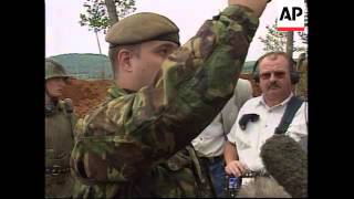 YUGOSLAVIA KOSOVO PRISTINA RUSSIANS BLOCK ACCESS TO AIRPORT [upl. by Ydasahc167]