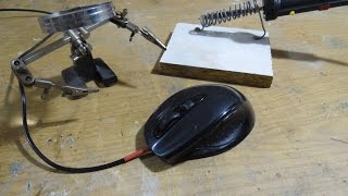 REPARATION Comment réparer une souris PC [upl. by Lewap160]