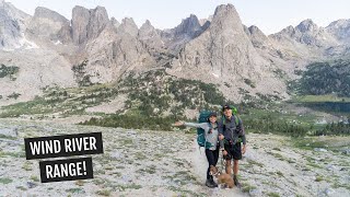 3 days backpacking the Cirque of the Towers to Fremont Loop Trail in Wyoming’s Wind River Range [upl. by Aicnetroh]