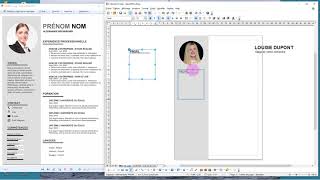 Présenter son CV avec Open Office [upl. by Annaicul381]
