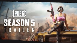 PUBG  Season 5 Gameplay Trailer [upl. by Ynnub276]