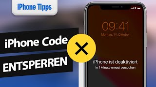 Tutorial iPhone CODE vergessen Deaktiviertes iPhone mit iTunes verbindenohne iTunes zurücksetzen [upl. by Ennayrb]