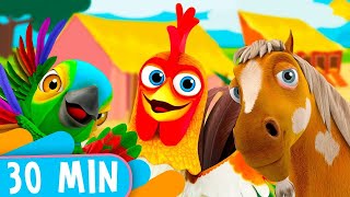 30 Minutes Bartolito and his Farm Friends  Kids Songs amp Nursery Rhymes [upl. by Clance]