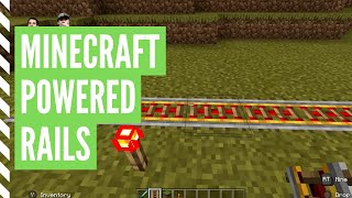 How To Make POWERED RAILS In Minecraft [upl. by Jennette]