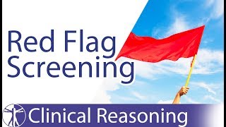 Screening for Red Flags in Physiotherapy [upl. by Leiuqeze]