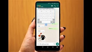 Great Keyboard Setting for WhatsApp Change Layout Size Floating [upl. by Pamela]