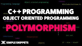 Polymorphism in C  Compile time vs Run time Polymorphism  C Programming [upl. by Annaiel]