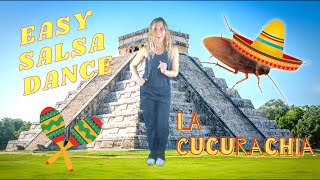 EASY Salsa Dance for Kids  Mexico in May  La Cucaracha  Brain Breaks for Kids [upl. by Carri]