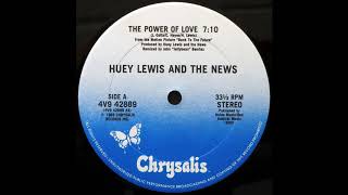 The Power Of Love Extended Remix  Huey Lewis And The News [upl. by Ellehsem]