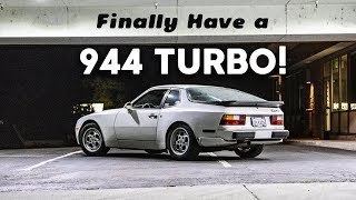 I Finally Have A Porsche 944 Turbo Let’s Drive It [upl. by Arikehs]