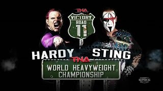 The True Story Behind The StingJeff Hardy quotVictory Road Incidentquot [upl. by Bedell394]