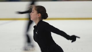 Kamila VALIEVA  ElegantShort Program 202122Training Version [upl. by Bentlee]