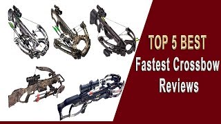 Top 5 Fastest Crossbow 2023  Best Archery Crossbows [upl. by Anelyak405]