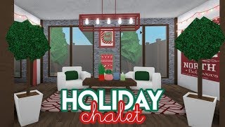 BLOXBURG Holiday Chalet 65k [upl. by Anoif]