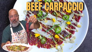 Delicious Beef Carpaccio [upl. by Eldorado806]