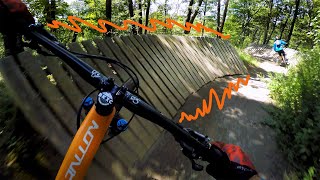 Fearing for my life on the blue trails  Mountain Biking Mountain Creek New Jersey [upl. by Animrac76]