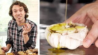 How to Roast Garlic with Frankie Celenza [upl. by Ilrebmyk]