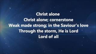 Cornerstone  Hillsong LIVE w Lyrics [upl. by Anileda]