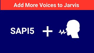 How to Add More Voices to Sapi5 in Windows 10 for Personal Assistant Jarvis  More Voice in Pyttsx3 [upl. by Most]