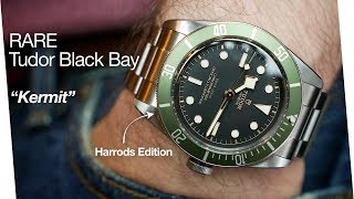 This Tudor is rarer than a Submariner  Black Bay Harrods Limited Edition [upl. by Peria]