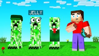 GUESS Which CREEPER Is The REAL JELLY Minecraft Guess Who [upl. by Atirak]