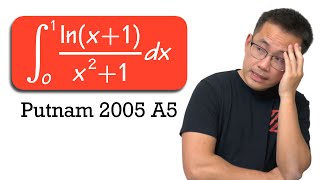 an A5 Putnam Exam integral for calc 2 students [upl. by Ludovika]