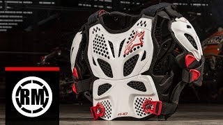 Alpinestars A10 Full Motocross Roost Deflector [upl. by Ahsekahs]