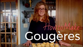 How to Make Gougeres Savory Choux Pastries [upl. by Jt]