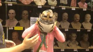 Tiger Silicone Mask Transworld 2016 [upl. by Eekorehc]