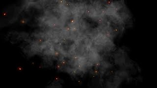 Fire Particles Background Video With Smoke Effect [upl. by Lorianne]