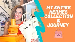 MY ENTIRE HERMES COLLECTION amp JOURNEY [upl. by Armelda]