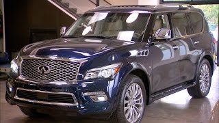 Car Tech  2015 Infiniti QX80 [upl. by Anirdna913]