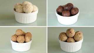 How to Make Protein Balls  4 Delicious Ways [upl. by Anthe666]