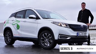 Seres 3 Electric SUV from DSFK China 2021 Full English Review  Test Drive [upl. by Penland]