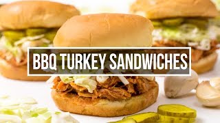 BBQ Turkey Sandwiches [upl. by Jenilee]