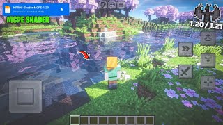 Best shaders For Minecraft PE 121  Minecraft Mobile RTX Graphics  RTX Minecraft Download [upl. by Eidualc]