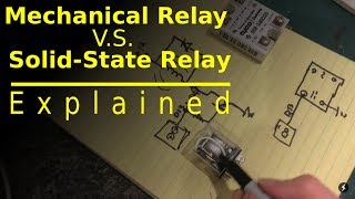 MECHANICAL relay VS SOLIDSTATE relay clearly explained [upl. by Strohbehn]