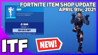 Fortnite Item Shop 16 RARE ITEMS  NEW VAULTED SHOP April 9th 2021 Fortnite Battle Royale [upl. by Noryk]