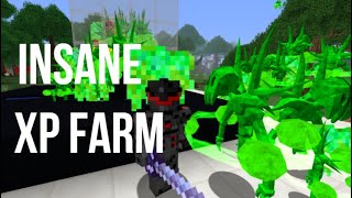 How to make an RLCraft Xaphan Farm OP XP Farm [upl. by King]