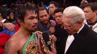 HBO Boxing Pacquiao vs Cotto After The Bell HBO [upl. by Yrogerg]