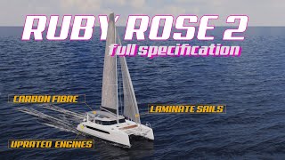 Ruby Rose 2 FULL SPECIFICATIONS  Seawind 1370 Update [upl. by Ojyma]