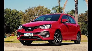 Toyota Etios 2018  Minitest  Matías Antico  TN Autos [upl. by Beekman]