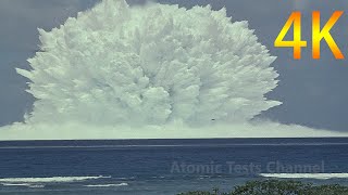 150 METER UNCUT FOOTAGE OF UNDERWATER ATOMIC BLAST 1958 [upl. by Russom]