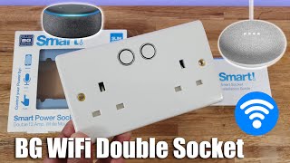 BG WiFi Smart Socket UNBOXING AND SETUP  SMART PLUGS NO THANKS THIS IS A MAJOR GAME CHANGER [upl. by Standish]