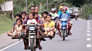 Incredible Motorbike Taxis In Philippines [upl. by Beghtol]