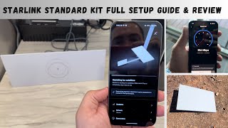 Starlink Standard Kit Full Setup Guide amp Review [upl. by Latoye958]