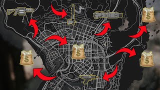 GTA 5  Best Secret Weapon amp Money Locations  Unlimited Money amp Rare Weapons [upl. by Kalb]