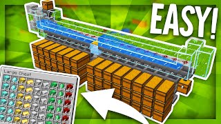 Minecraft Item Sorting System Easy amp Expandable Tutorial 116 [upl. by Arit]