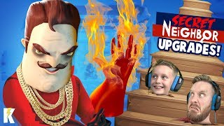 Secret Neighbor is ⚡UPGRADED Gameplay KCITY GAMING [upl. by Nedgo]